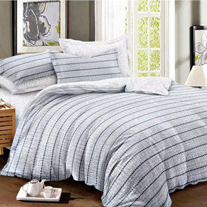 Il prezzo del cotone caldo levigato in cotone ipoallergenicrule e resistente allo sbiadimento copripiumino letto letto piatto con fodera di cuscino Set di biancheria da letto - Product Image 3