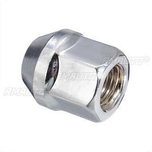 4 pièces d'écrous en alliage M12x1.5 de 19 mm pour roues ouvertes Ford FIESTA FOCUS KA MONDEO C-MAX 2003 2004 2005 - Product Image 3