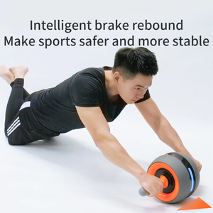 ATHSPO Smart Fitness <strong>Abs</strong> Roller <strong>Exerciser</strong> Wheels Equipment Body Slimming Device <strong>Ab</strong> Roller Wheels - Product Image 5