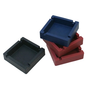 Factory Modern Design High-Temperature Silicone Square <strong>Ashtray</strong> Drop-Proof Hot Cigar <strong>Ashtray</strong> For Smoking Accessories - Product Image 1