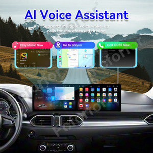 Radio de Navegación GPS para Automóvil Foforfor con Pantalla Táctil Interactiva Dual de 10.1 Pulgadas y Android 15 para <span class=keywords><strong>Mazda</strong></span> CX-5 CX-8 2016-2021, <span class=keywords><strong>Carplay</strong></span> Inalámbrico - Product Image 4