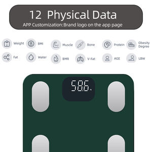 180 किलोग्राम व्यक्तिगत वजन का पैमाना डिजिटल इलेक्ट्रॉनिक पोर्टेबल बाथरूम स्मार्ट बॉडी फैट स्केल - Product Image 3