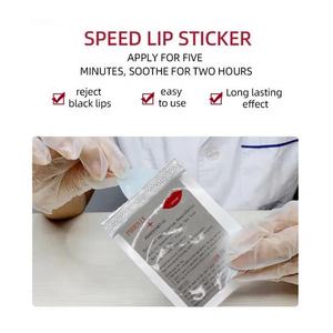 15분 퀵-픽스 시트 마스크 천연 실크 립 마스크, 입술 피부에 보습을 더하며 립 타투 시술을 빠르게 돕는 제품 - Product Image 3