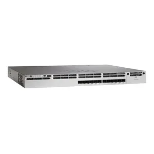 Brand new 3850 series WS-C3850-12XS-E layer 3 switch with 12 SFP/SFP+ 10G fiber ports