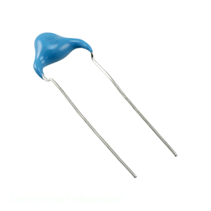 Manufacturer Channel 1000 pF Through Hole CAP CER 1000PF 250V RADIAL DE1E3KX102MB4BN01F Radial Disc Ceramic Capacitor - Product Image 1