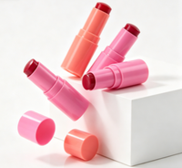 Nouveauté : Stick blush hydratant à haute pigmentation, effet naturel et radieux, longue tenue, kit de maquillage cosmétique pour peaux claires