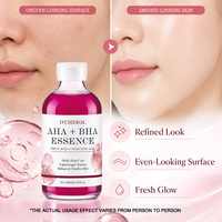 O'CHEROL AHA+BHA Fruitzuur Salicylzuur Essence Zachte Exfoliant Diep Reinigende Poriën Verhelderende Gezichtsserum Huidverzorging 100ml