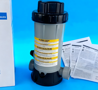 Chargeur automatique de chlore de piscine/outil de distributeur de pilule d'utilisation de station thermale de matériel d'ABS de chlorinateur