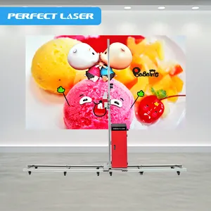 Perfect Laser 3D Placa De Madeira De Vidro Telha Cerâmica UV Inkjet Máquina Impressora De Parede Interior E Exterior