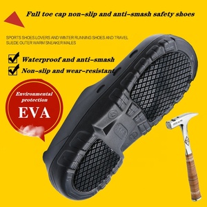 Luce bianca morbida EVA zoccoli resistenti all'olio in gomma antiscivolo <span class=keywords><strong>scarpe</strong></span> da lavoro mediche punta in acciaio cucina cucina <span class=keywords><strong>cuoco</strong></span> <span class=keywords><strong>scarpe</strong></span> da Chef - Product Image 4