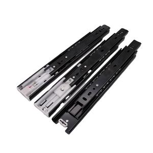 8-20 Inch Furniture Telescopic <strong>Drawer</strong> Guide Rail <strong>Slide</strong> Full Extension <strong>Push</strong> to <strong>Open</strong> <strong>Drawer</strong> <strong>Slide</strong> - Product Image 1