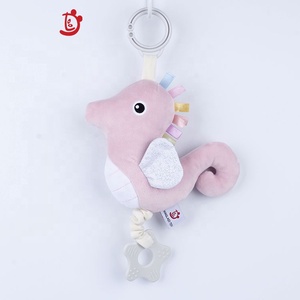 Yeni tasarlanmış yüksek kaliteli bebek beşik asılı titreşimli oyuncak sevimli horse tı yatak asılı oyuncak çok fonksiyonlu bebek diş çıkarma oyuncak - Product Image 4
