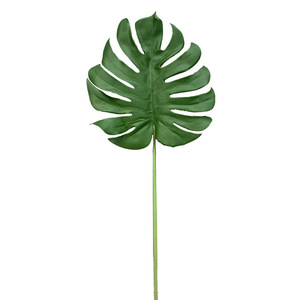 Ramo Lungo di Foglie Tropicali Artificiali Monstera Foglie di Palma Verdi per Decorazione Casa - Product Image 5