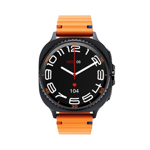 Correa de Repuesto DF SU02 Clásica de Acero Inoxidable para Samsung Galaxy Ultra 47mm, Correa de Reloj Metálica de Tres Cuentas - Product Image 2