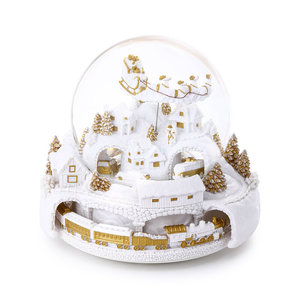 Personalized Gifts Promotional Resin <b>Snow</b> <b>Globe</b> Glass Water Ball for Home Souvenir - Product Image 2