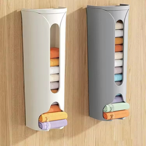 Nuevo Organizador <span class=keywords><strong>de</strong></span> Calcetines y Ropa Interior para Montar en la Pared, Sin Taladro, Autoadhesivo, Caja <span class=keywords><strong>de</strong></span> Almacenamiento <span class=keywords><strong>de</strong></span> Plástico para Armario, Decoración del Hogar, Caja <span class=keywords><strong>de</strong></span> Almacenamiento <span class=keywords><strong>de</strong></span> Calcetines - Product Image 1