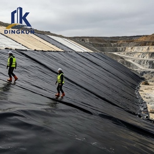 แผ่นเมมเบรนโพลีเอทิลีนความหนาแน่นสูง 2.0 มม. (HDPE) สำหรับปูบุพื้นที่ขยะติดซาก บ่อเก็บน้ำเสียจากเหมือง และงานกันซึม - Product Image 3