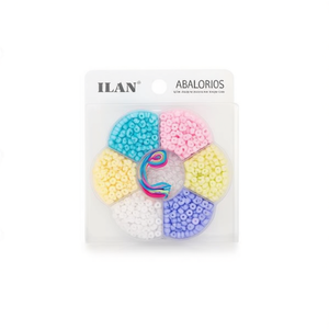 Set di perline ILAN 10x10 cm multicolore per la creazione di gioielli - Product Image 1