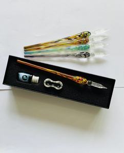 ชุดปากกาแก้ว<span class=keywords><strong>เขียน</strong></span>ลายอักษร 3 ชิ้น ลายยูนิคอร์น สำหรับเป็นของขวัญวันเกิดและของที่ระลึก - Product Image 3