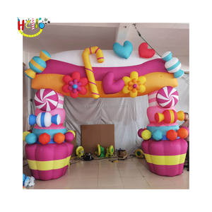 قوس كرتوني قابل للنفخ للعروض المسرحية الأكثر مبيعاً، قوس حلوى قابل للنفخ - Product Image 2