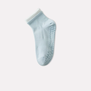 Calcetines de Yoga y Pilates Antideslizantes, Suaves y Duraderos, con Diseño de Costuras de Color, 8 Colores - Product Image 6