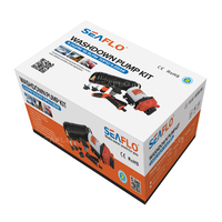Jebao-pompe à eau haute pression 12v DC, Kit pour lavage de véhicules