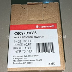 Interruptor de presión Honeywell C6097B1036, producto original, precio a consultar por separado, diez veces la compensación en caso de falsificación. - Product Image 1