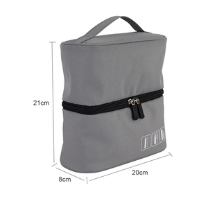 600D Oxford Luxury Man Toiletry Bag Dry and Wet Sparation Largre Capacity Travel Toiletry Storage Bag With Hanging - Product Image 3