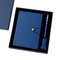 Ensemble cadeau d'entreprise personnalisé en cuir PU élastique, carnet de notes A5, 100 feuilles, vente en gros, promotionnel, luxe, affaires