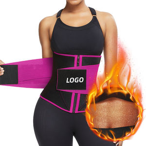 HEXIN New <span class=keywords><strong>Pattern</strong></span> Full Body Waist Trainer Fat Burning Steel disossato vita Trainer corsetto donna - Product Image 1