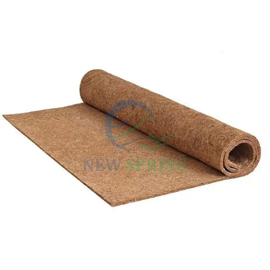 Bitki desteği için % 100% doğal hindistan cevizi Coco Fiber rulo Coco Mat erozyon Coir Mat önlemek