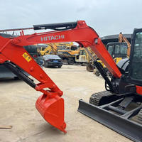 Excavatrice Hitachi Zx55 d'excellente performance de fonctionnement Excavatrice utilisée Hitachi Zx55 Zx60 Zx70-5a Zx75 Zx75ur en stock