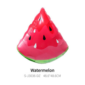 Palloncini in Mylar <span class=keywords><strong>a</strong></span> Forma di Frutta Fragola Ciliegia Anguria Kiwi per Picnic Estivi Baby Shower Decorazioni per Feste di Compleanno - Product Image 5