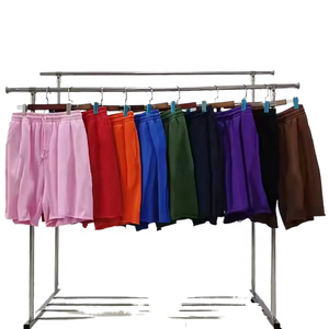 <span class=keywords><strong>Shorts</strong></span> con stampa a sbuffo in cotone 100% di 2025 qualità nera pantaloni da strada Casual da uomo pantaloni sportivi per il Fitness Denimes da uomo - Product Image 1