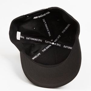 Gorra de Béisbol Personalizada con Visera Curva, Logotipo Bordado, Logotipo en Tela Tackle Twill, Ajustable, Negra, con Cierre a Presión, para Deportes al Aire Libre, Equipos Deportivos - Product Image 4