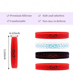 Customizable Anime Style Silicone Wristband Holiday Gift Rubber <b>Bracelet</b> for Party Promotions Features Your Own Logo - Product Image 2