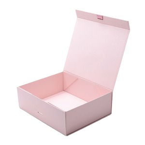 Beautiful Design Custom Black Shoe Foldable <b>Magnetic</b> Paper <b>Gift</b> Box Folding <b>Boxes</b> With Ribbon Closure for Wedding Dress - Product Image 3
