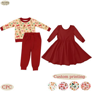 Ensemble <span class=keywords><strong>de</strong></span> jogging décontracté pour filles et garçons Ruidian, vêtements <span class=keywords><strong>de</strong></span> boutique rouges à manches longues, cadeau <span class=keywords><strong>de</strong></span> Noël, tenue à motifs imprimés, ensemble <span class=keywords><strong>de</strong></span> sweat-shirts confortables - Product Image 5