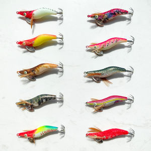 Jibionera <span class=keywords><strong>Yamashita</strong></span> de Diseño Japonés y Alta Visibilidad, <span class=keywords><strong>Señuelo</strong></span> Egi de ABS para Pulpo, Peces de Agua Dulce y Salmón para Pesca de Río - Product Image 4