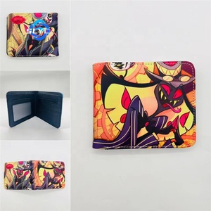 Hazbin酒店动漫印花PU钱包可折叠零钱包学生男女通用复古配件 - Product Image 6