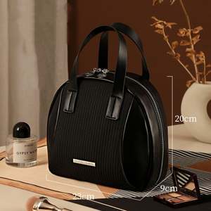 New Design Portable <b>Toiletry</b> Handbag Waterproof <b>Travel</b> Cosmetics Pouch Zipper PU Lipsticks Makeup Organizer <b>Bag</b> - Product Image 5