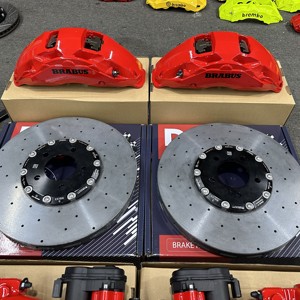 Disco de freno de cerámica de carbono de 420/400mm, Kit de pinza de 10 ollas, piezas de automóvil para <span class=keywords><strong>BRABUS</strong></span> - Product Image 1
