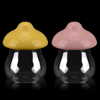 Prix d'usine, pots en plastique mignons pour aliments, fruits secs, noix, aliments divers, pots scellés, bouteilles de bonbons pour animaux de compagnie, contenants pour bonbons gélifiés