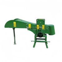 Vente chaude certifiée CE 3 points montée sur tracteur à attelage PTO processeur de bois de chauffage fendeur de bûches de bois coupe-bûches pour les fermes