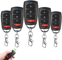 Télécommande universelle de remplacement pour porte de garage et portail électrique 433,92 MHz