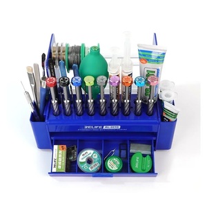 Caja de almacenamiento multifunción, almacenamiento <span class=keywords><strong>clasificado</strong></span> de gran capacidad, ordenado, conveniente, fuerte, duradero, para reparación de teléfonos móviles - Product Image 4