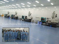Machine de fabrication de lunettes de natation, injection de préformes EPS PA, moteur hydraulique, économie d'énergie, pour usine