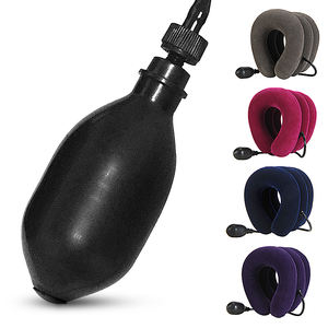 조정 가능한 풍선 정형 자궁 경부 견인기 공압 목 들것 칼라 중괄호 정형 목 견인 지원 - Product Image 5