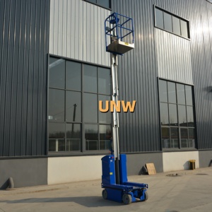 Piattaforma di Lavoro Elevabile Mobile 7.5m 9m 11m, Sollevatore Verticale Elettrico Idraulico Semovente in Lega di Alluminio - Product Image 1