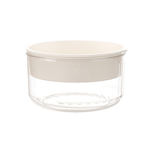 Double Layer <b>Drain</b> Basket Round Stackable For Fruits Vegetables Rice Washing Desktop Use - Product Image 5